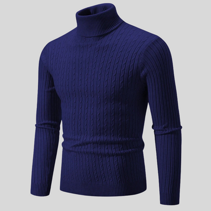 Herren Rollkragenpullover Stilvoll