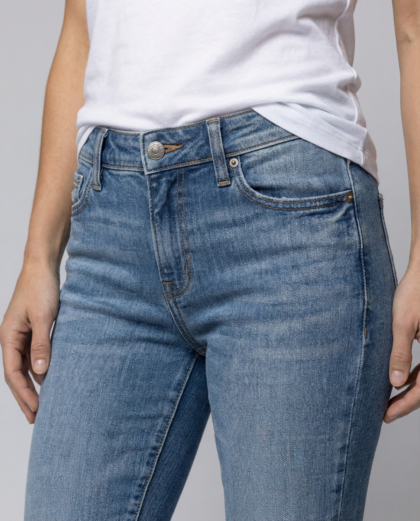 Damen Ripped Jeans Trendstoff