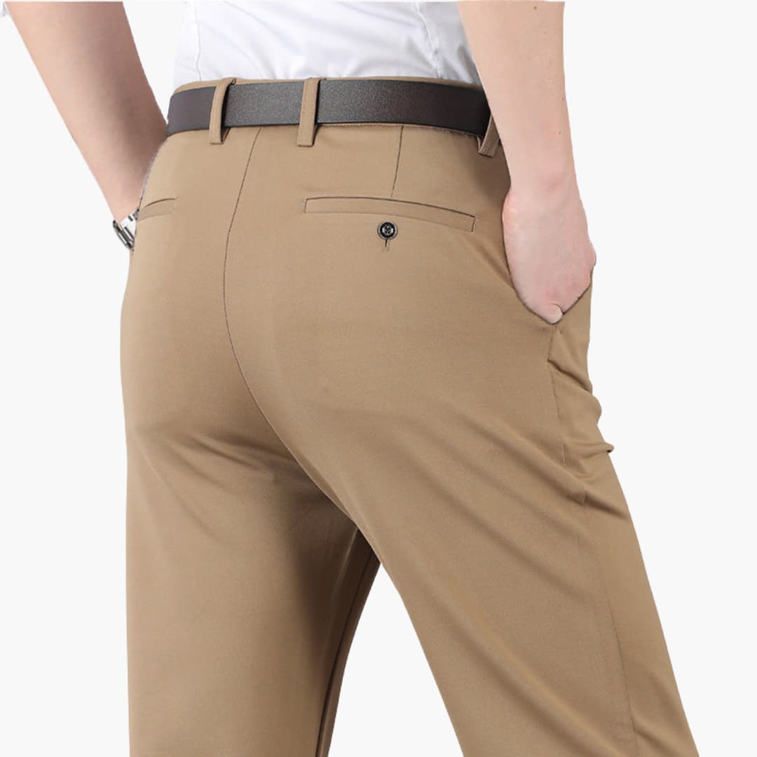 Herren Stretchhose Sommer Baumwolle Bequem