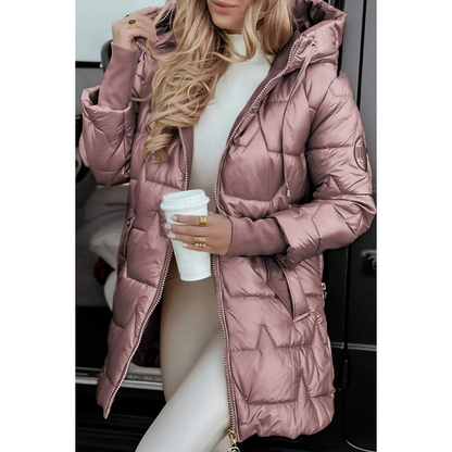 Eveloria Damen Pufferjacke Kapuze