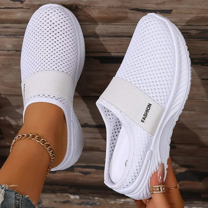 Eveloria Damen Orthopädische Slip On Schuhe Klettverschluss