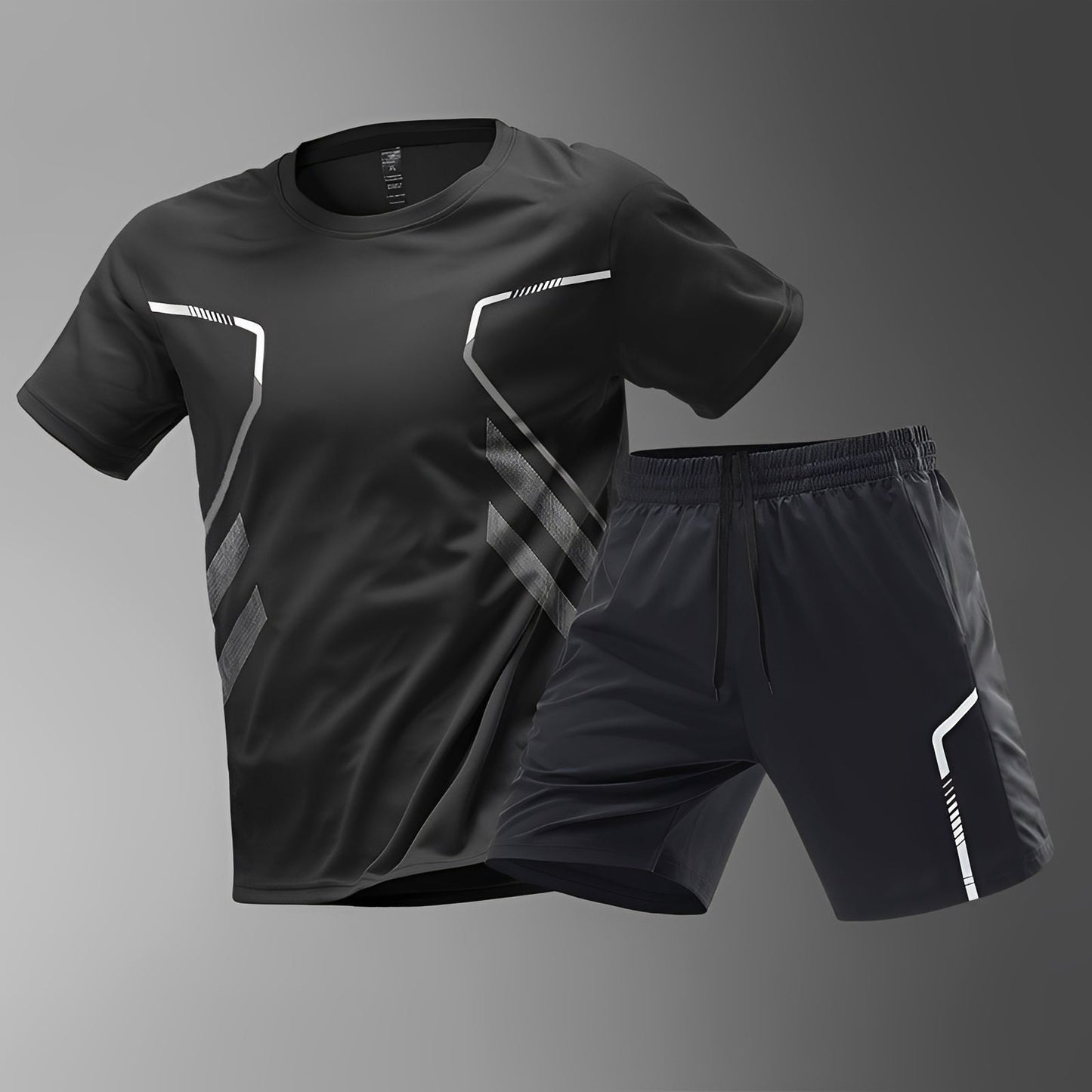 Herren Sportset Leicht Schnelltrocknend Trainingsanzug