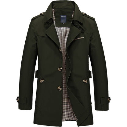 Herren Winterjacke Stilvoll Wärmeisolierend
