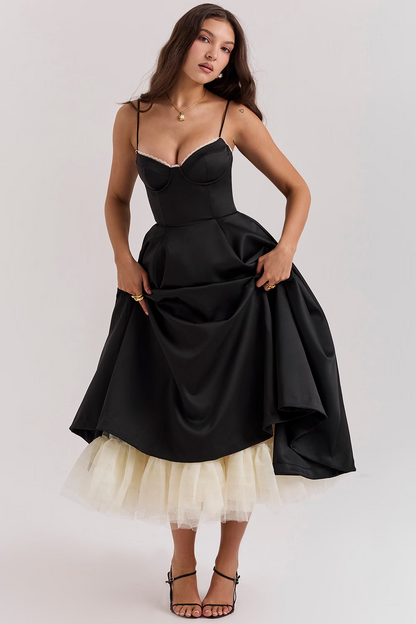 Eveloria Damen Elegantes Abendkleid