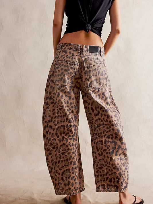 Damen Jeans Moderner Stil Komfort Schwarz - Eveloria
