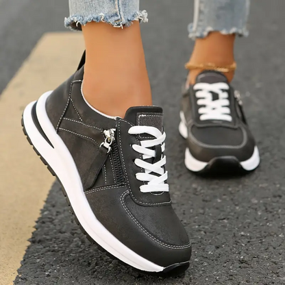 Eveloria Damen Orthopädische Sneaker Komfortschuhe