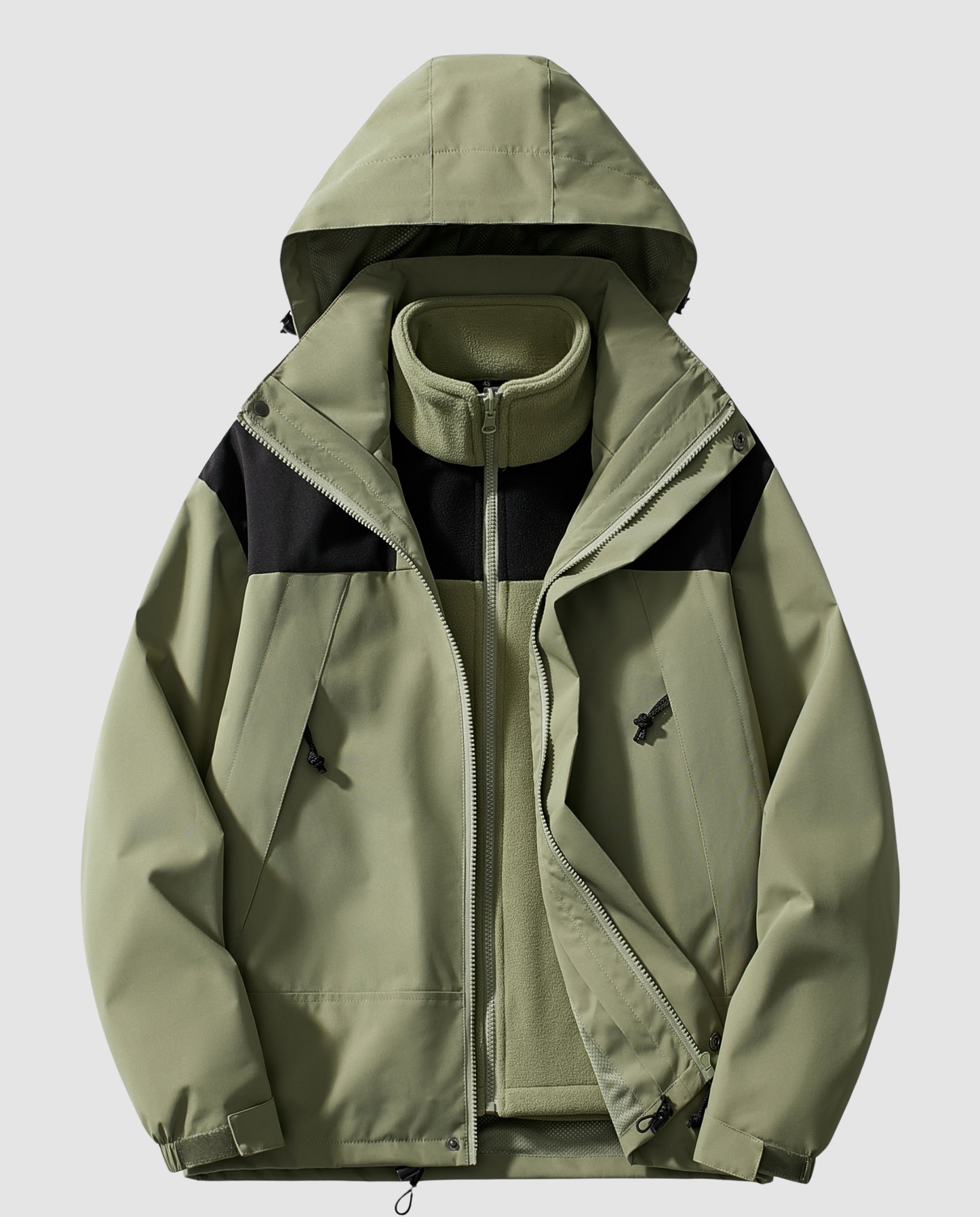 Damen Winterjacke Fleece Warm Eveloria