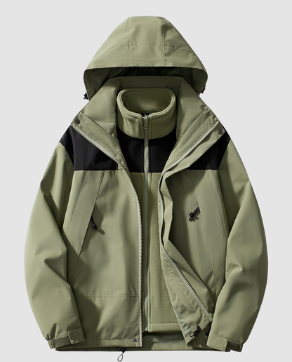 Damen Winterjacke Fleece Warm Eveloria
