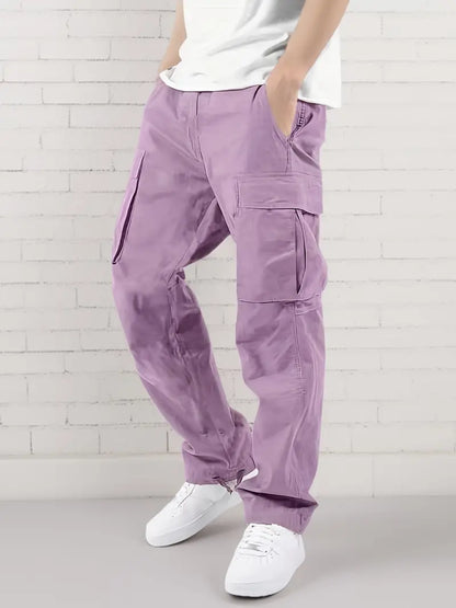 Eveloria Herren Jogginghose Elastischer Bund Mit Taschen