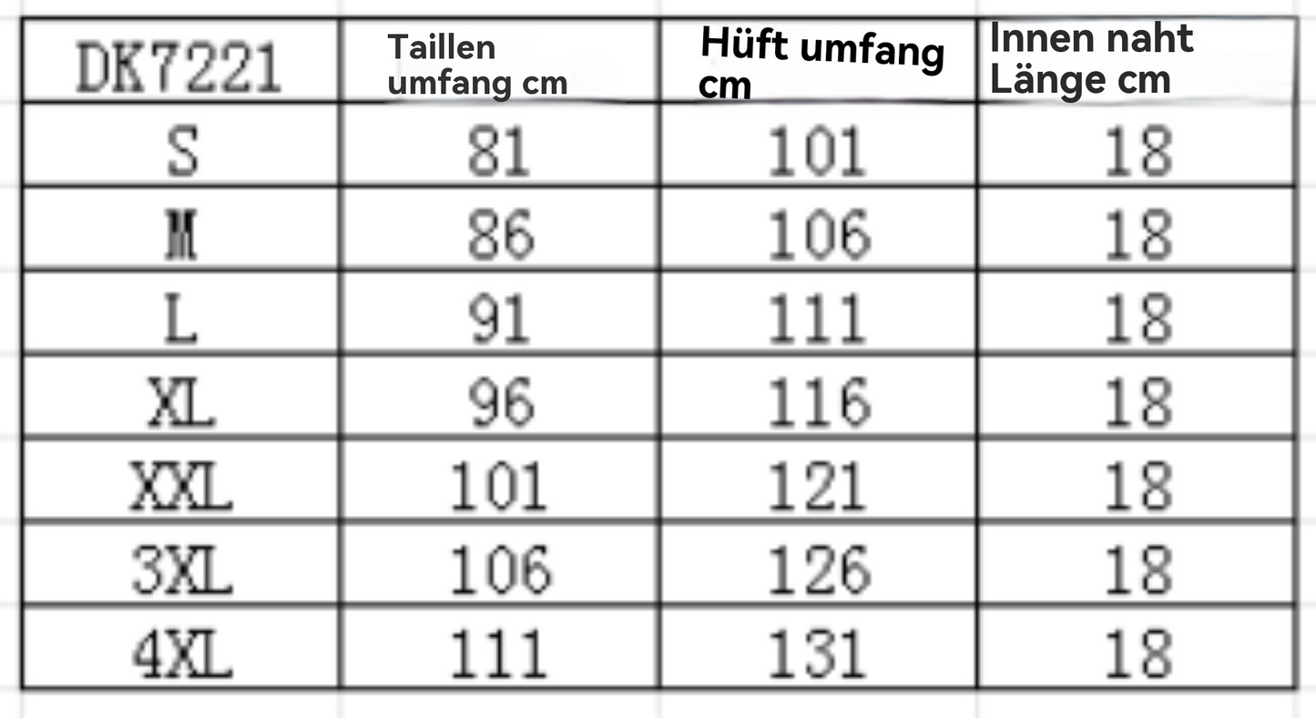 Damen Golfshorts Gerade Bein Schnitt