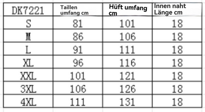 Damen Golfshorts Gerade Bein Schnitt