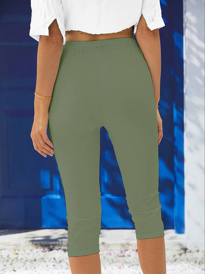 Damen Leggings Bequem Alltag