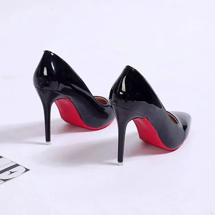 Damen Stiletto High Heels Spitz Zulaufend