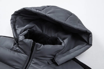 Eveloria Herren Winterjacke Kapuze