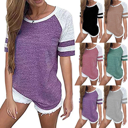 Damen Sportt-Shirt Atmungsaktives Material Lässig Grau
