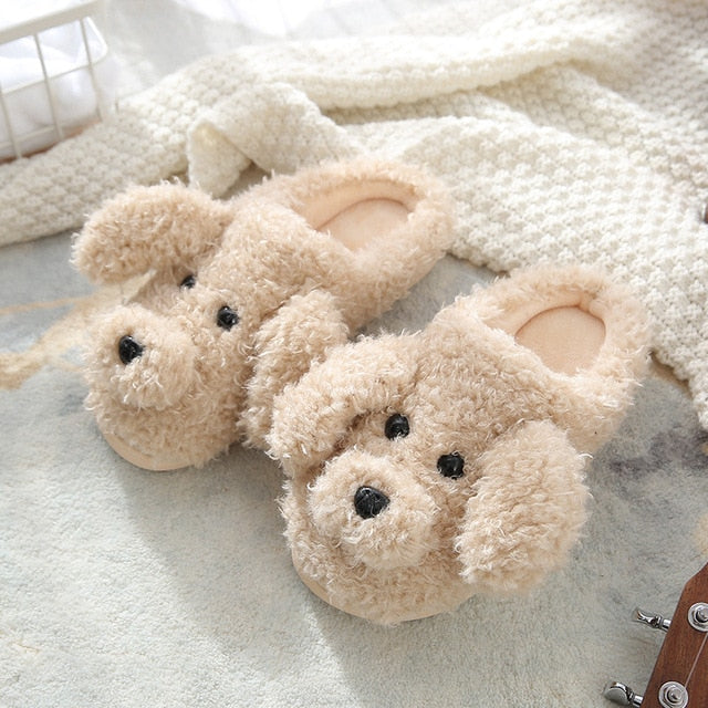 Eveloria Damen Flauschige Tierpantoffeln