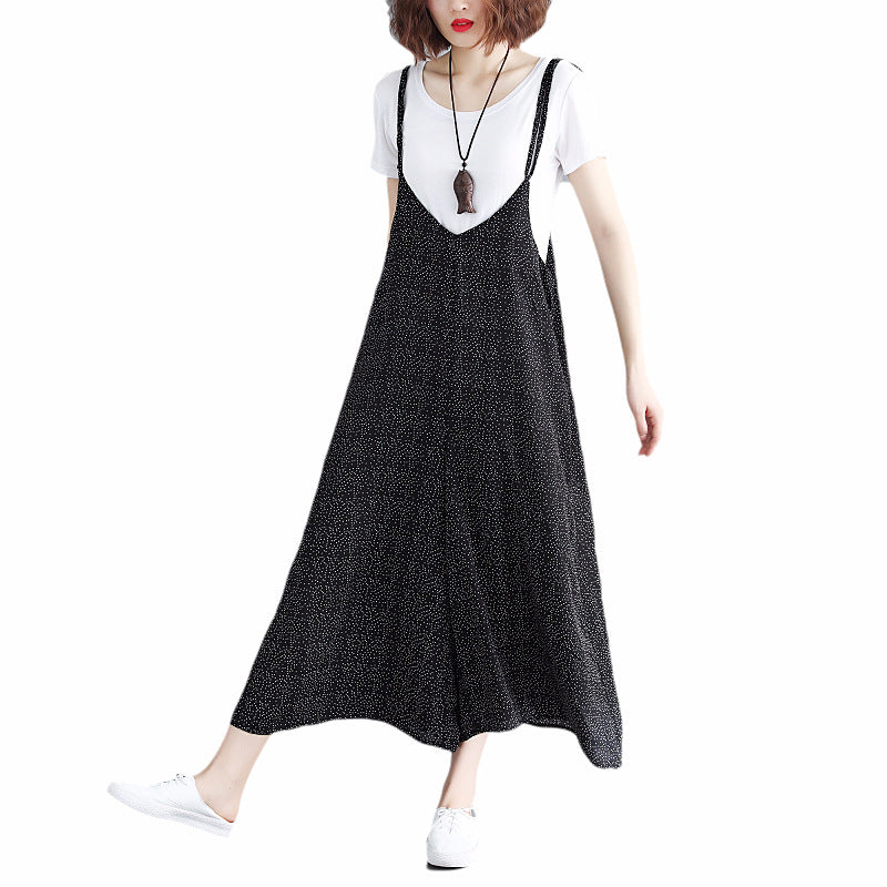 Damen Maxikleid V-Ausschnitt Spaghetti-Träger Eveloria