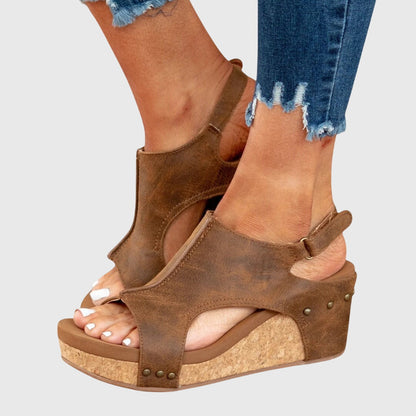 Damen Orthopädische Plattform Sandalen