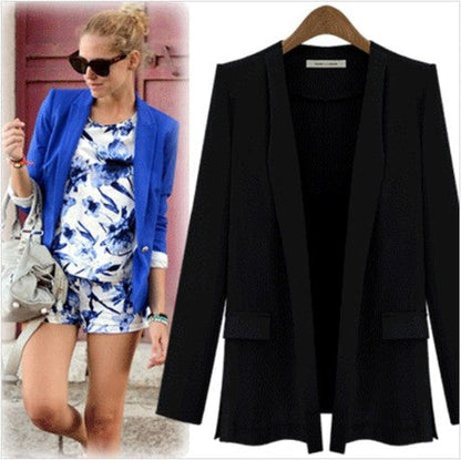 Damen Blazer Elegant Schmal Eveloria