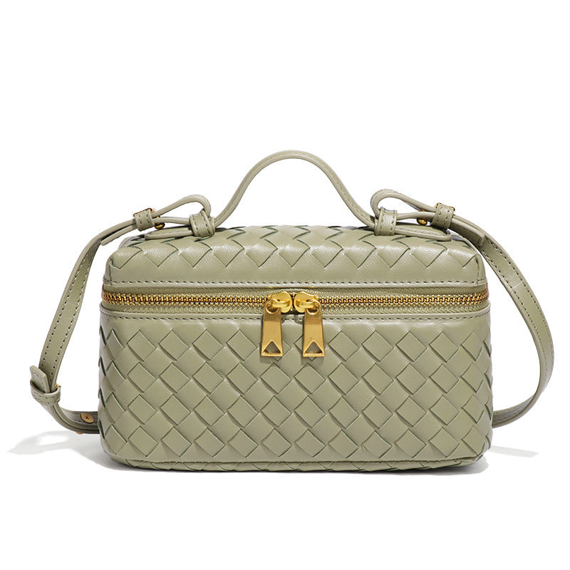 Damen Mini-Handtasche Leder mit Umhängegurt