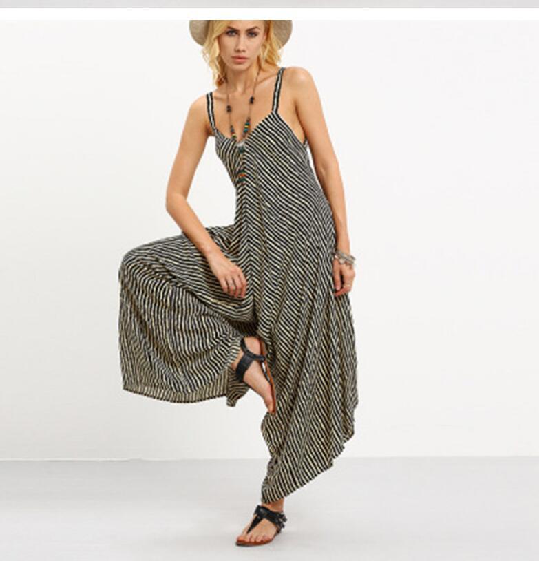 Damen Jumpsuit Asymmetrisch Weites Bein Eveloria