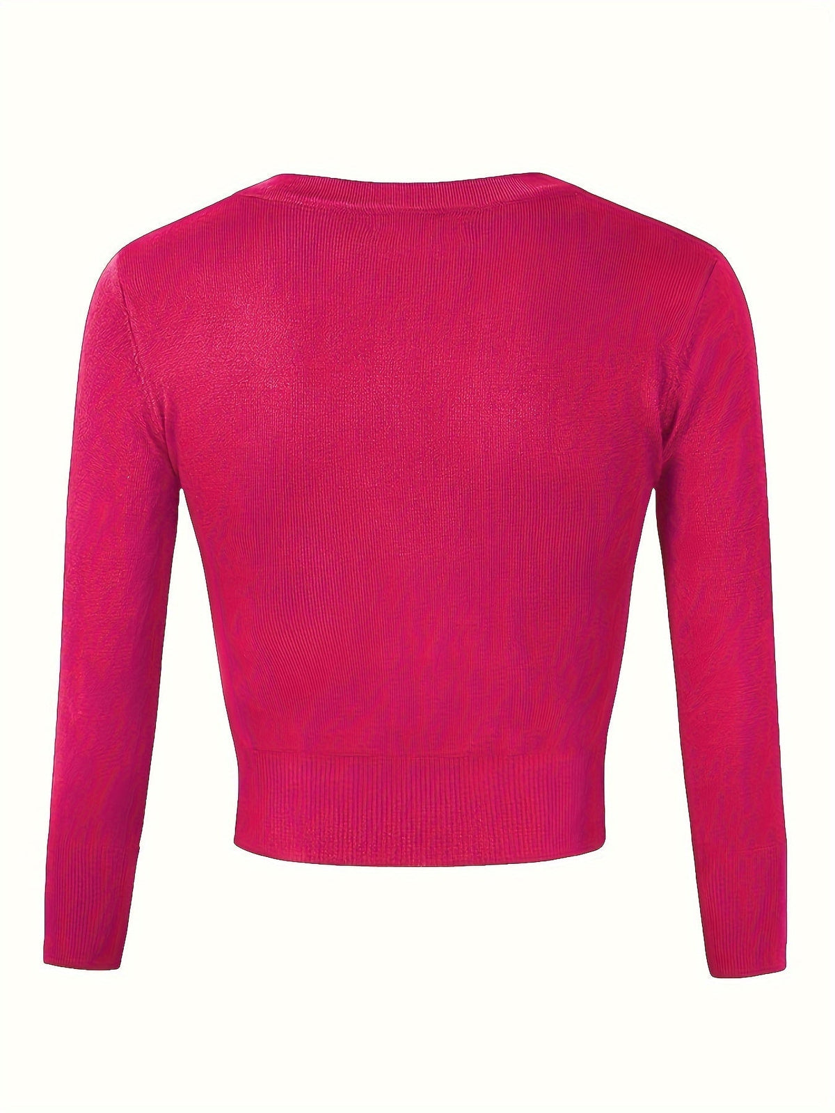 Eveloria Damen Bolerojacke Knopfverschluss