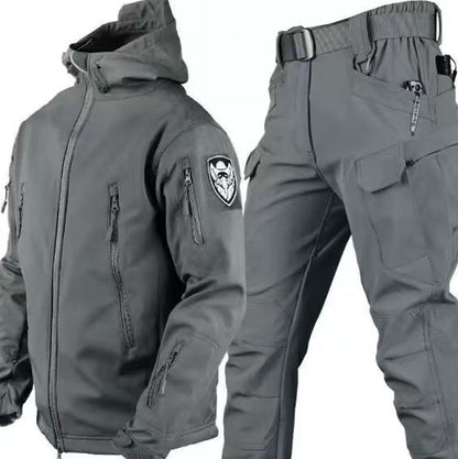 Herren Thermo Winterbekleidung Set Warm Allwetter