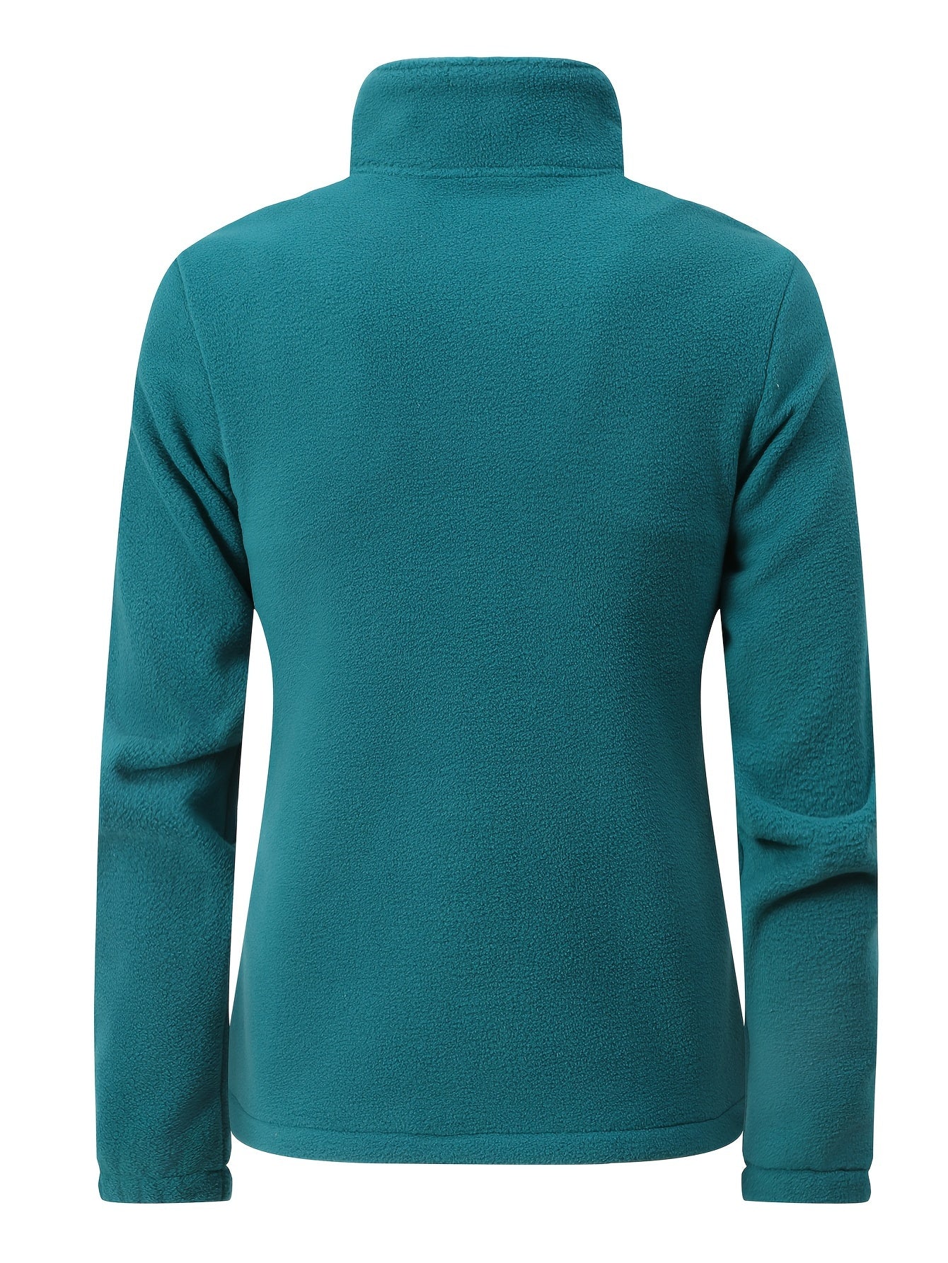 Damen Softjacke Stehkragen Zippbar