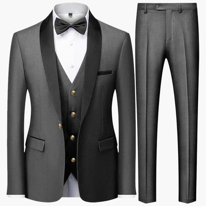 Herren Anzug Elegant Formell Komplett