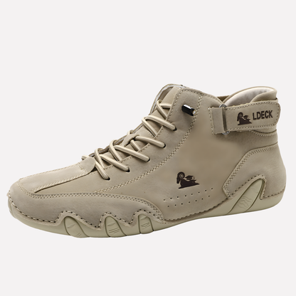 Herren Leichte Leder Barfußschuhe