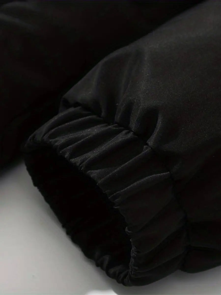 Damen Winterjacke Gefüttert Mit Kapuze Wärmeschutz