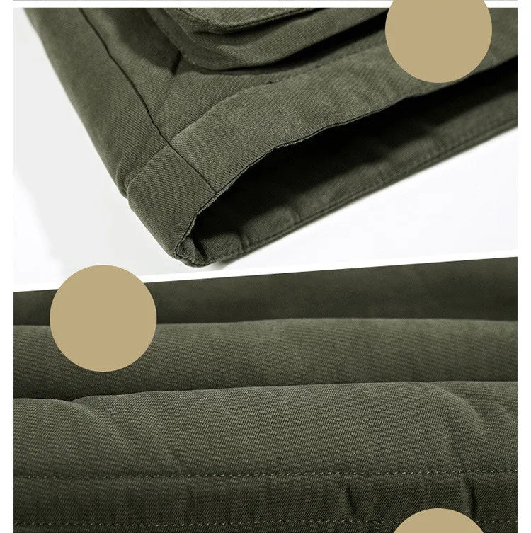 Herren Winterjacke Lang Mit Kapuze