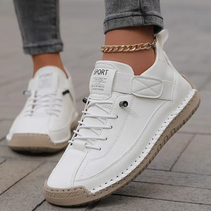 Damen Orthopädische Sneaker Klettverschluss
