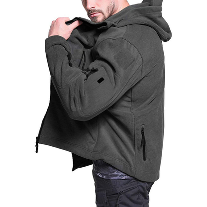 Eveloria Damen Fleecejacke Winddicht Outdoor
