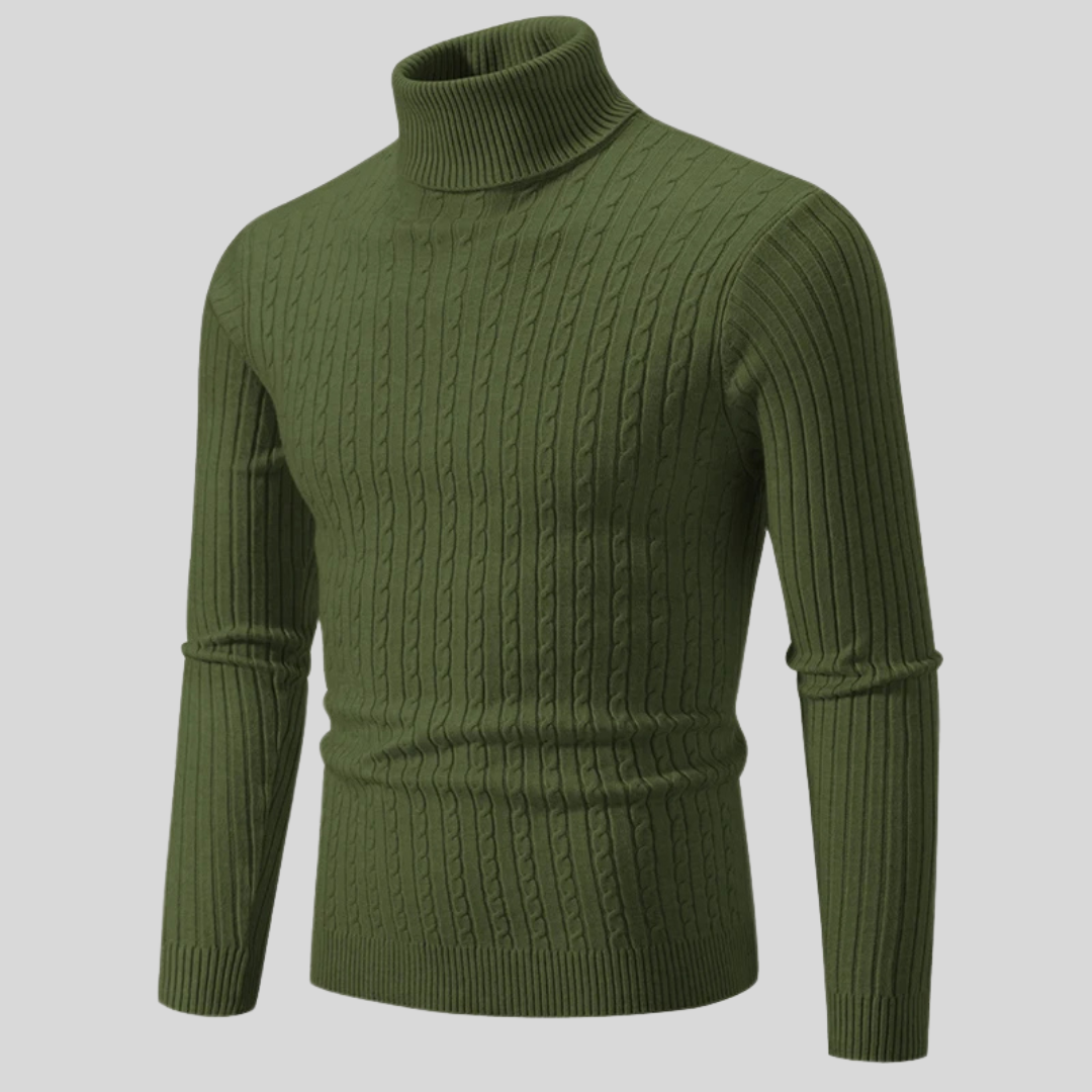 Herren Rollkragenpullover Stilvoll