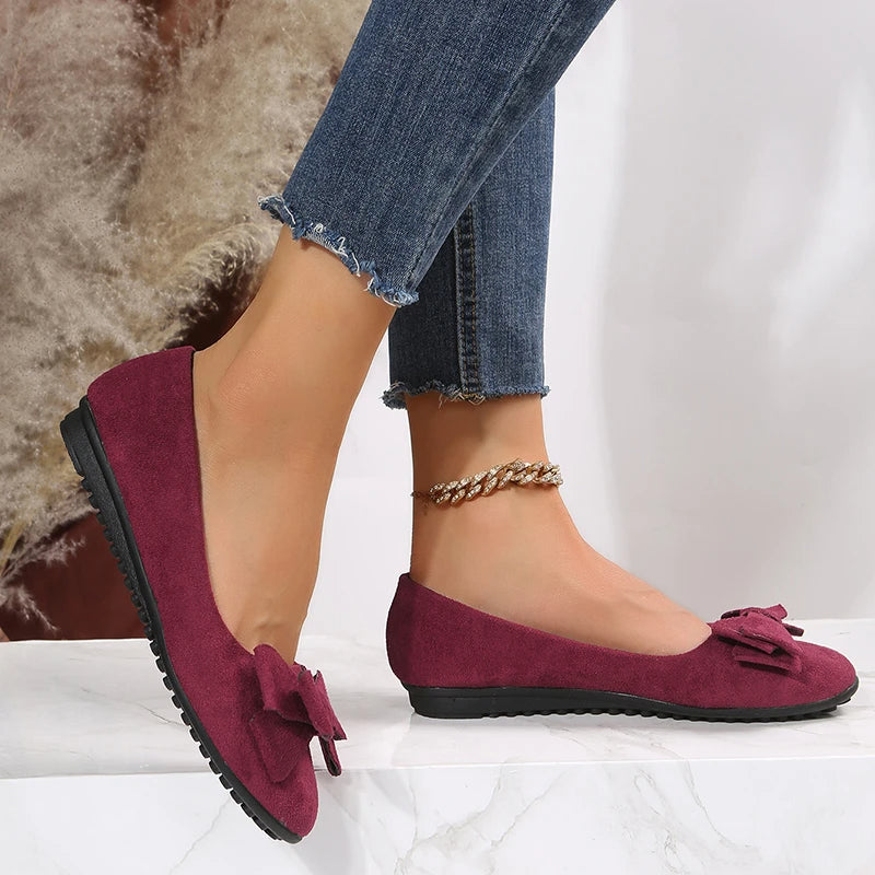 Eveloria Damen Orthopädische Flatschuhe Elegant