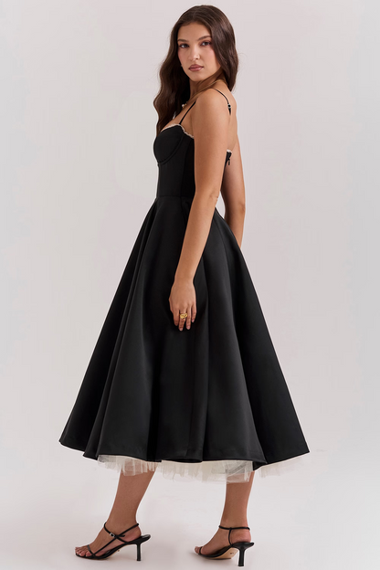 Eveloria Damen Schlankmachendes Abendkleid