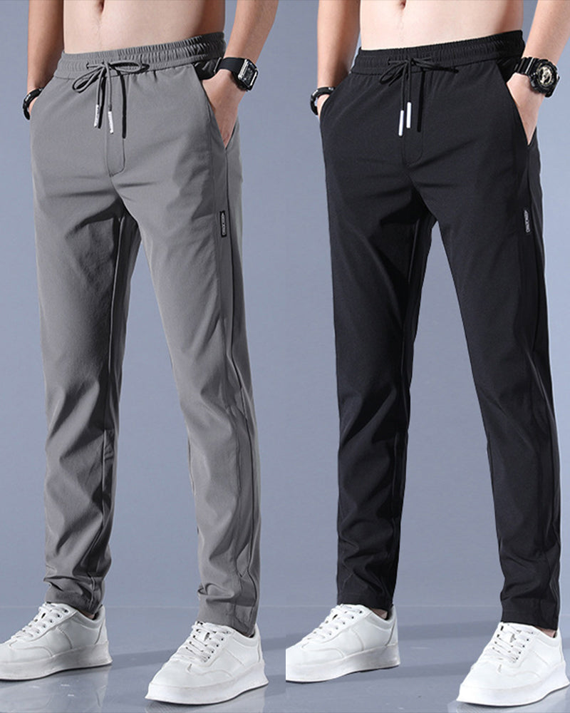 Herren Stoffhose Lang
