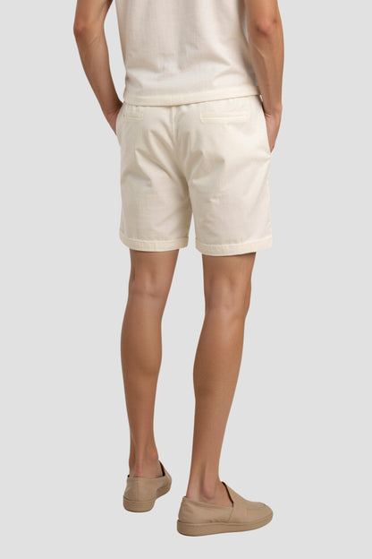 Herren Shorts Beige Kordelzug Komfort