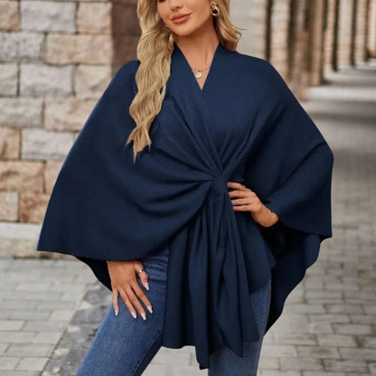 Damen Oberteil Cape-Stil Frontknoten