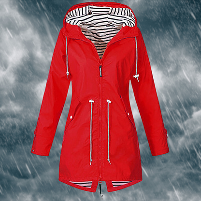 Eveloria Damen Regenjacke Wasserdicht