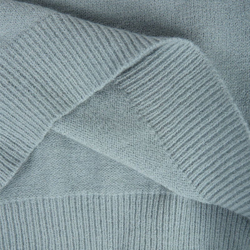 Eveloria Damen Norweger Pullover Strick Winter