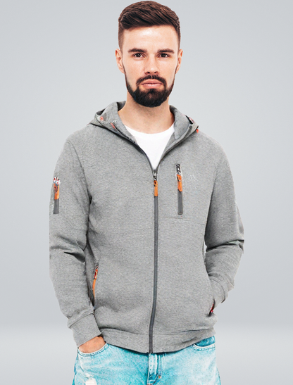 Anselm Herren Multifunktionale Tech-Fleece Jacke - Norvielle