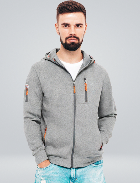 Anselm Herren Multifunktionale Tech-Fleece Jacke - Norvielle