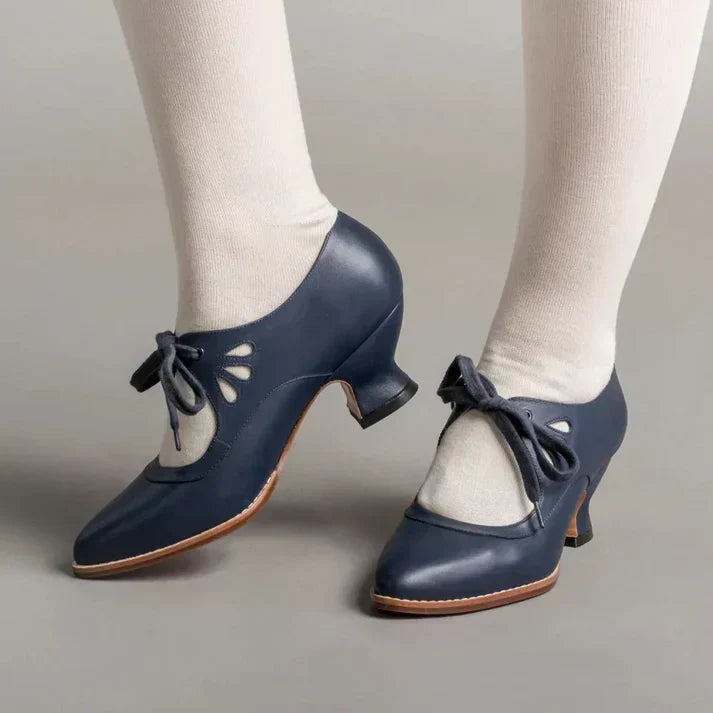 Eveloria Damen Orthopädische Schuhe Bequem Vintage-Stil