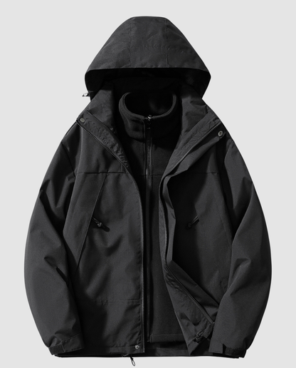 Damen Winterjacke Fleece Warm Eveloria