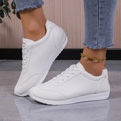 Damen Sneaker Weiß Bequem