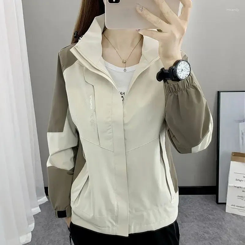 Eveloria Damen Windjacke Wasserfest