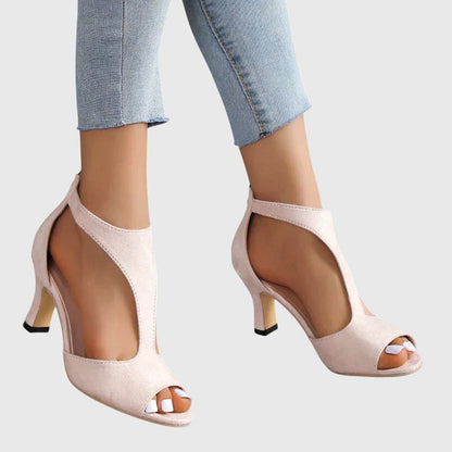 Damen Sandaletten Offene Zehenpartie Frühlingslook