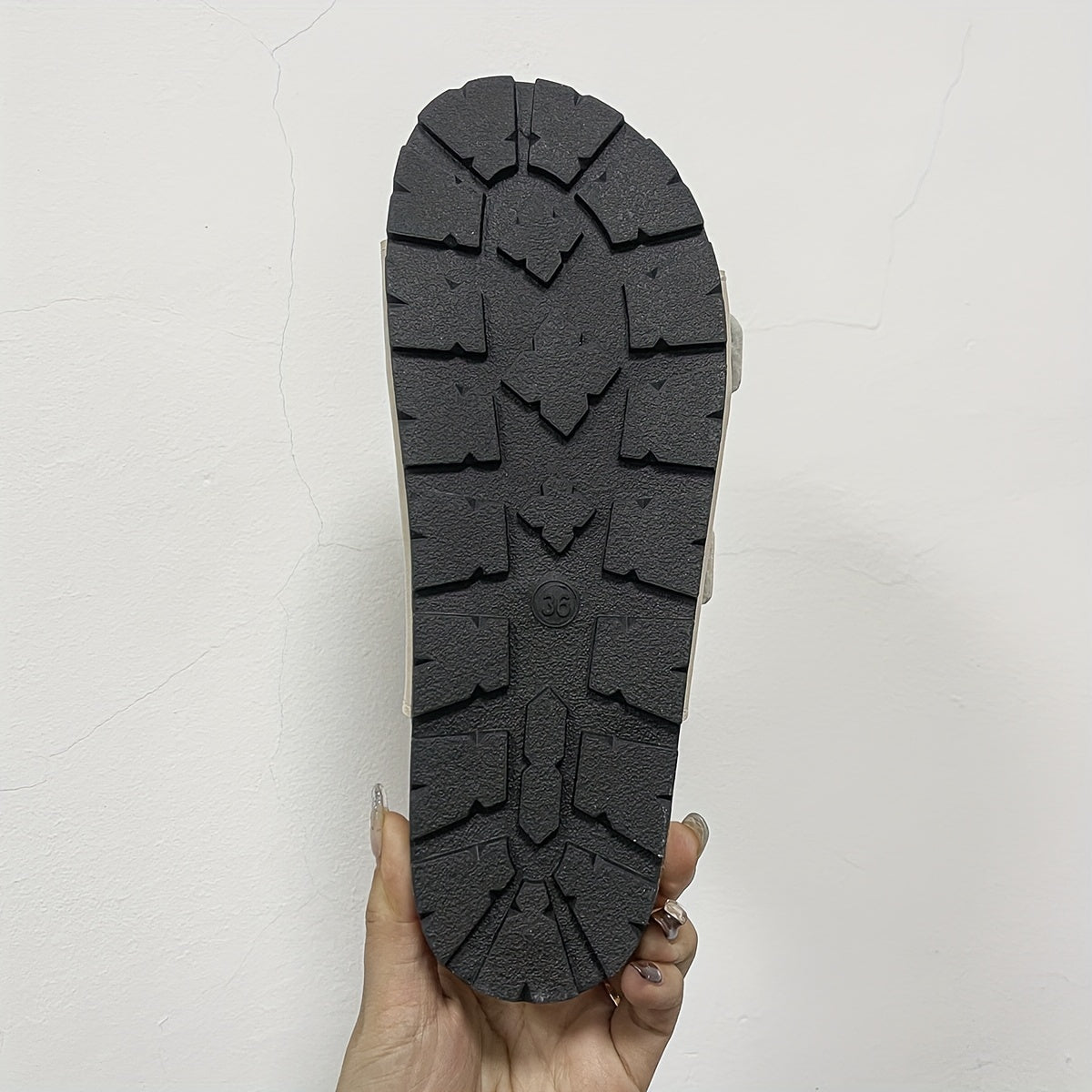 Damen Sandalen Klassisch Komfort Leder